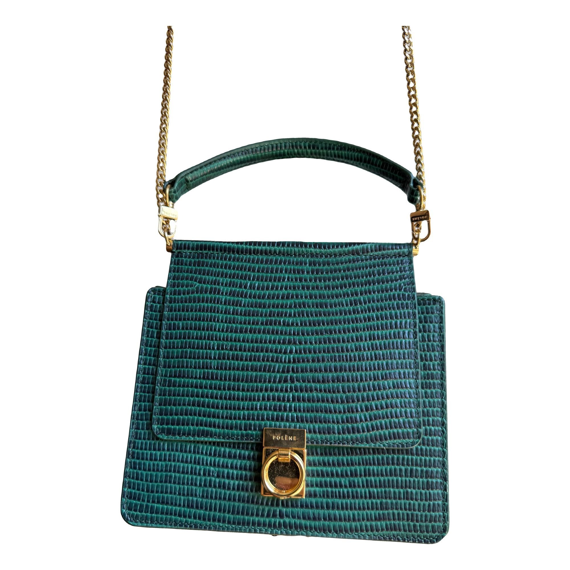 Polene Numéro Sept leather handbag