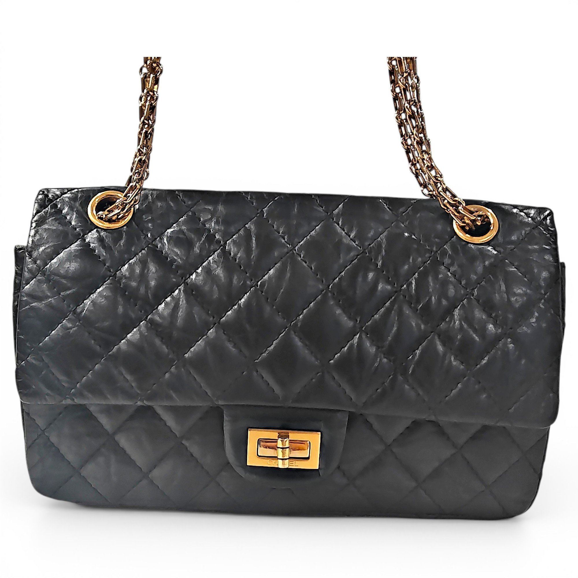2.55 leather handbag