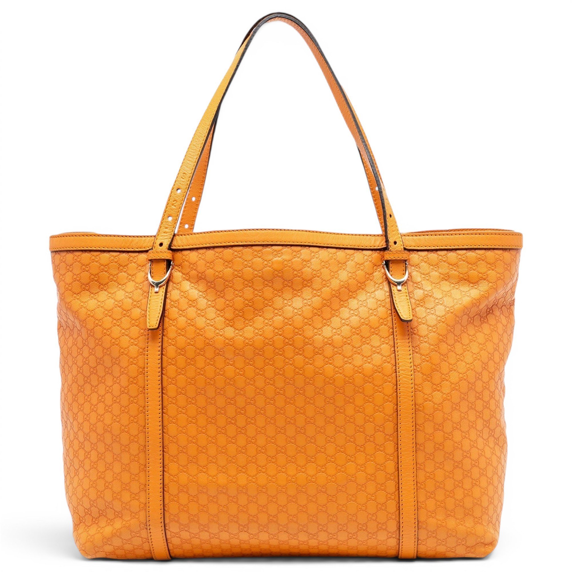 Leather tote