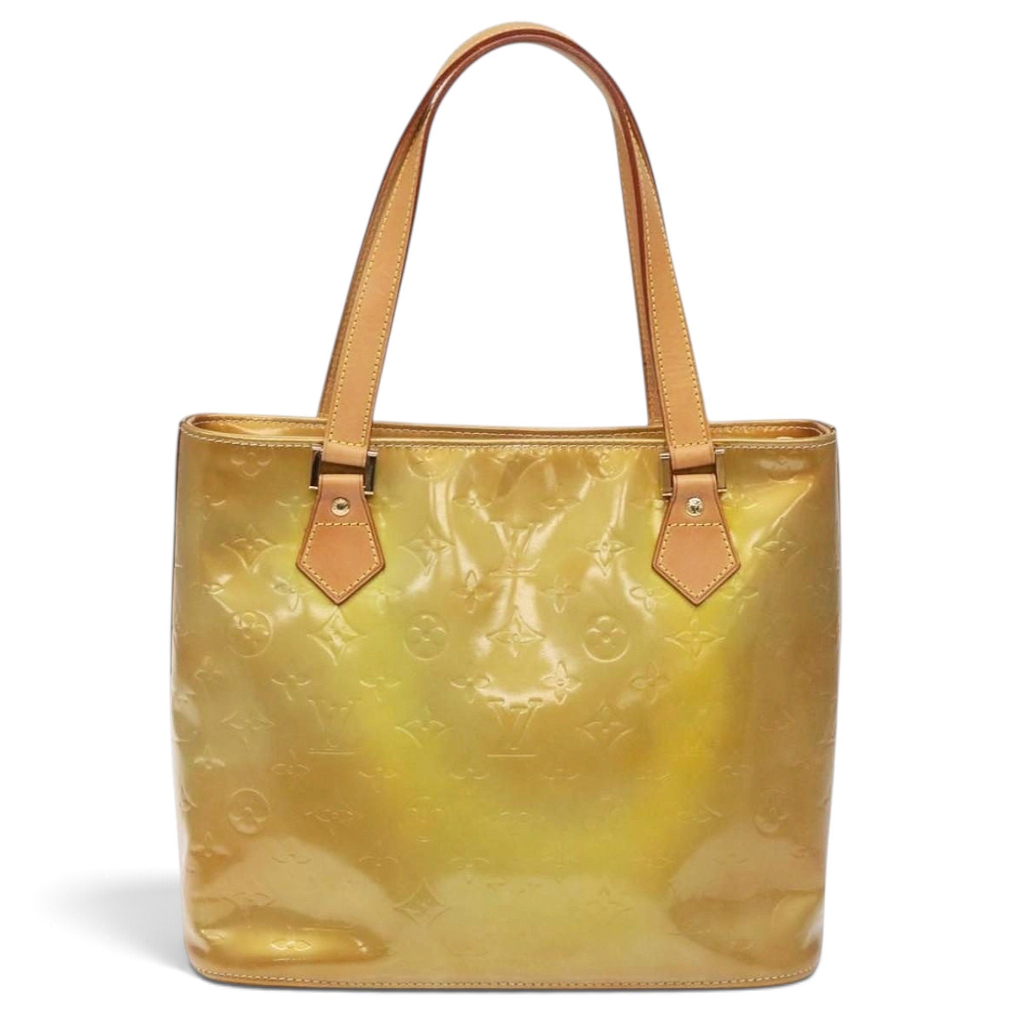 Houston patent leather handbag
