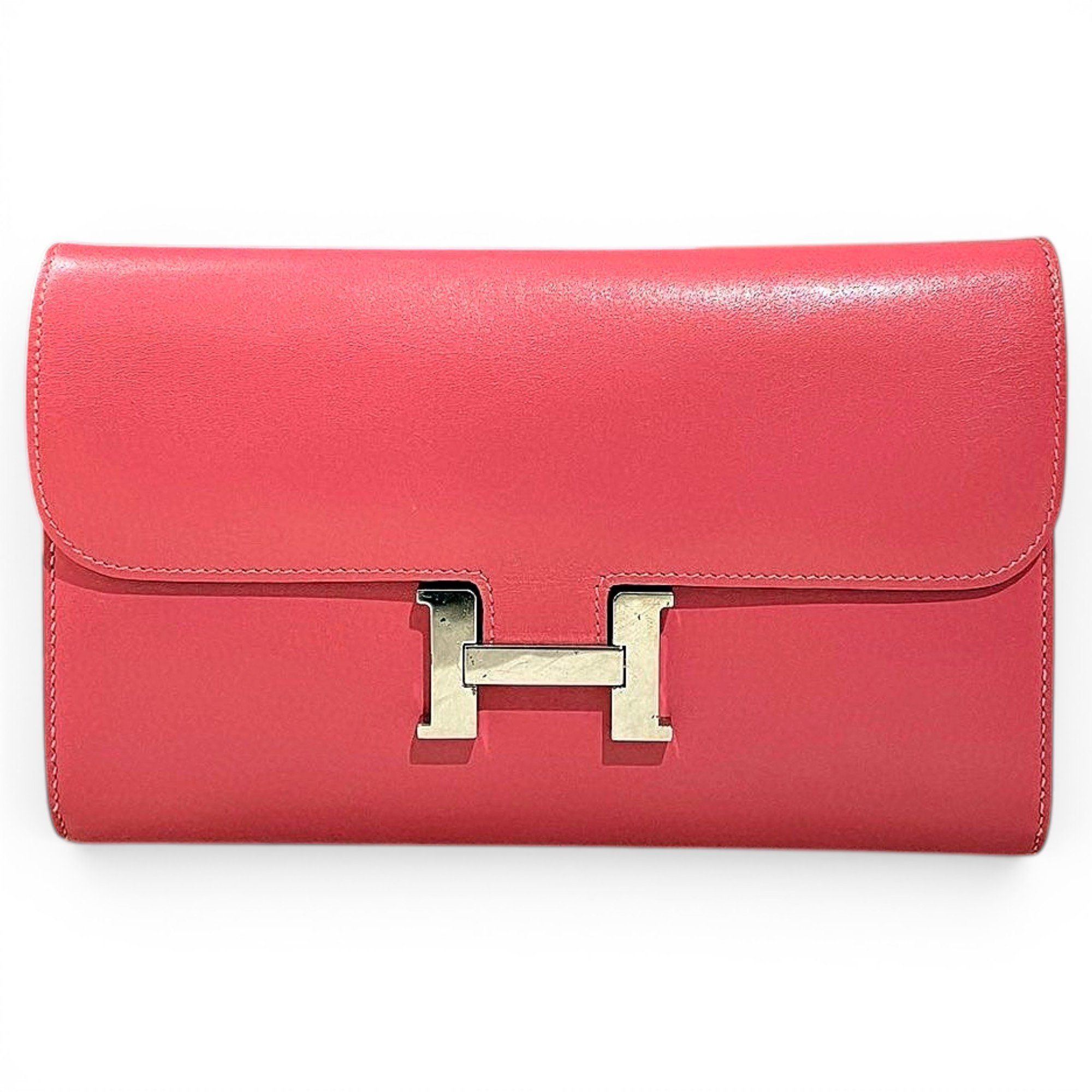 Hermes Constance Handbag Pink 4443
