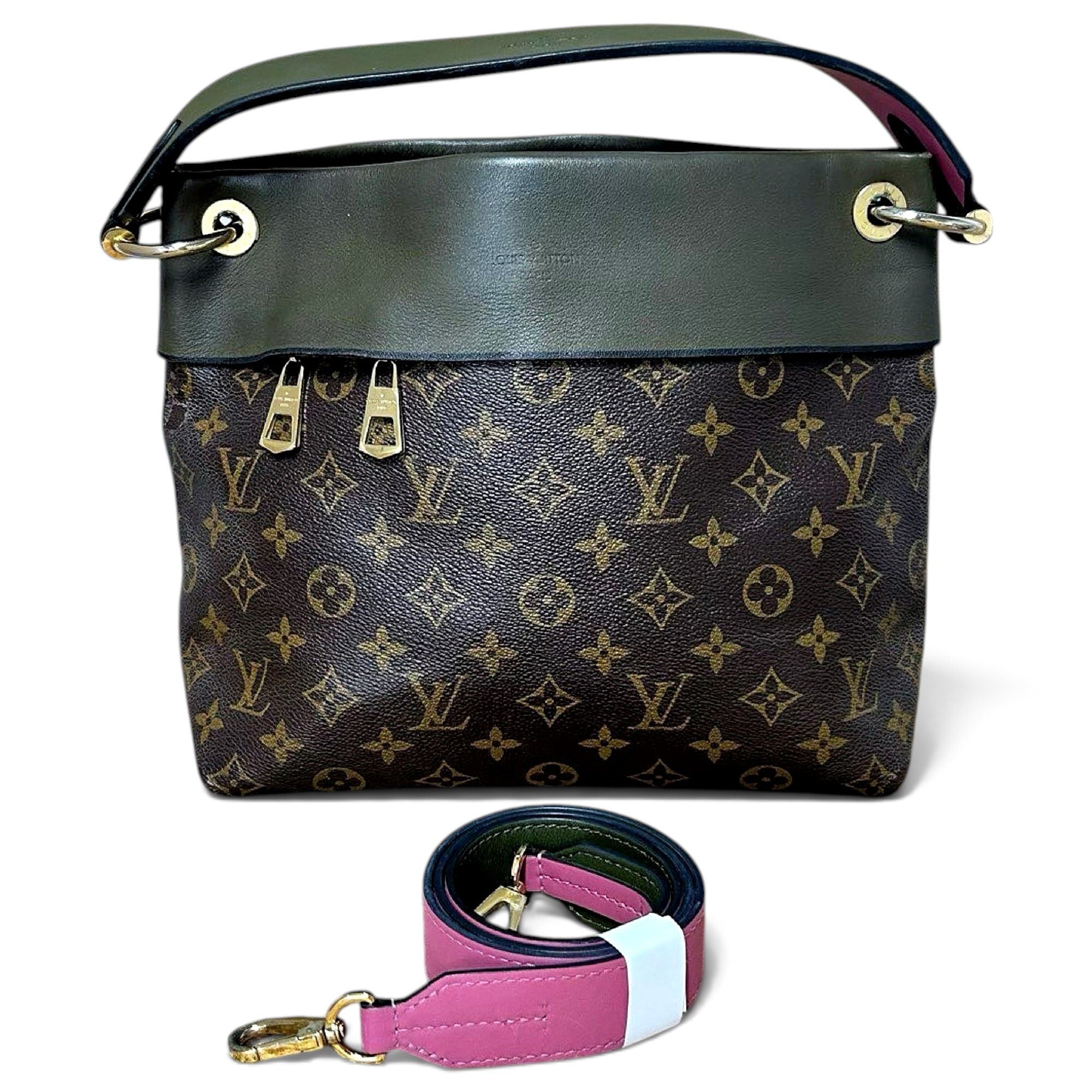 Tuileries leather tote