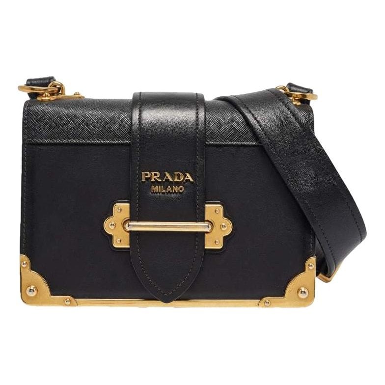 Cahier leather crossbody bag