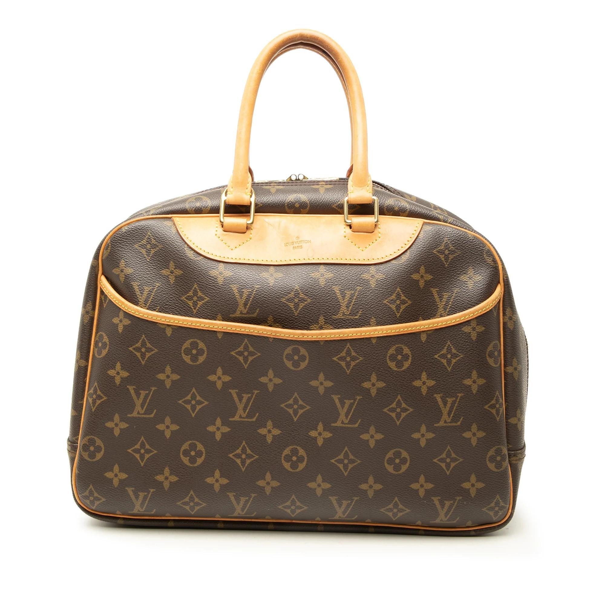 Deauville leather handbag