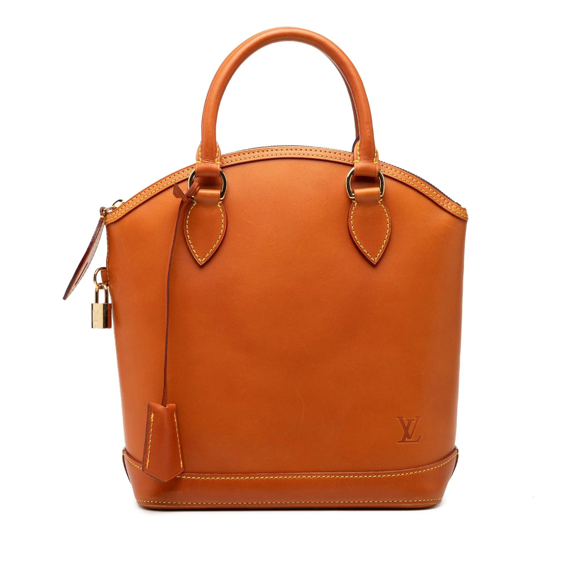 Lockit leather handbag