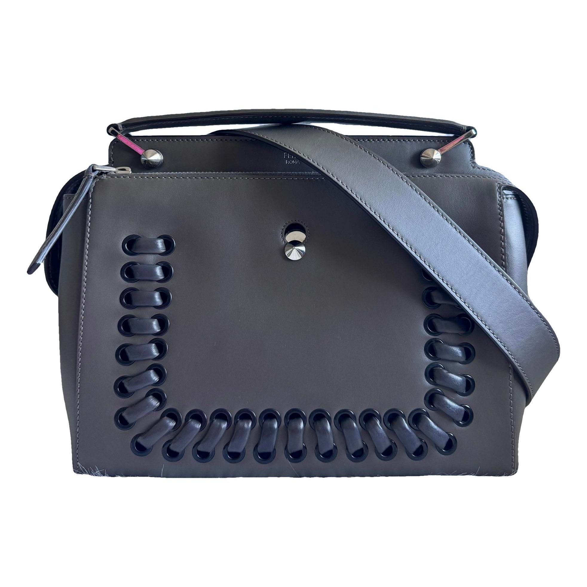 Dot Com leather handbag