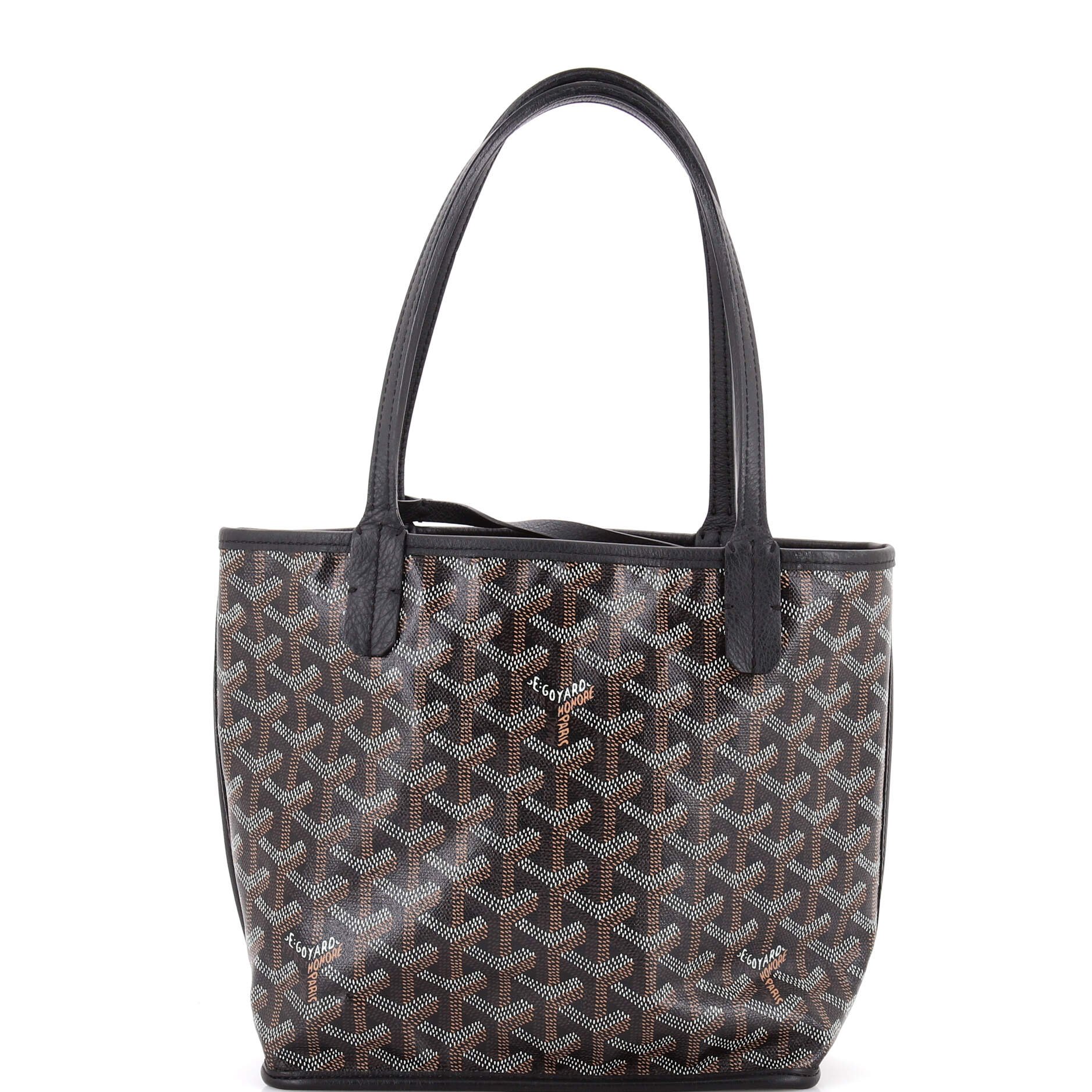 Goyard Anjou Reversible Tote Coated Canvas Mini