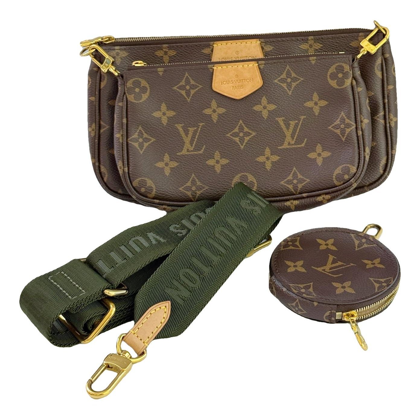 Multi Pochette Accessoires leather handbag