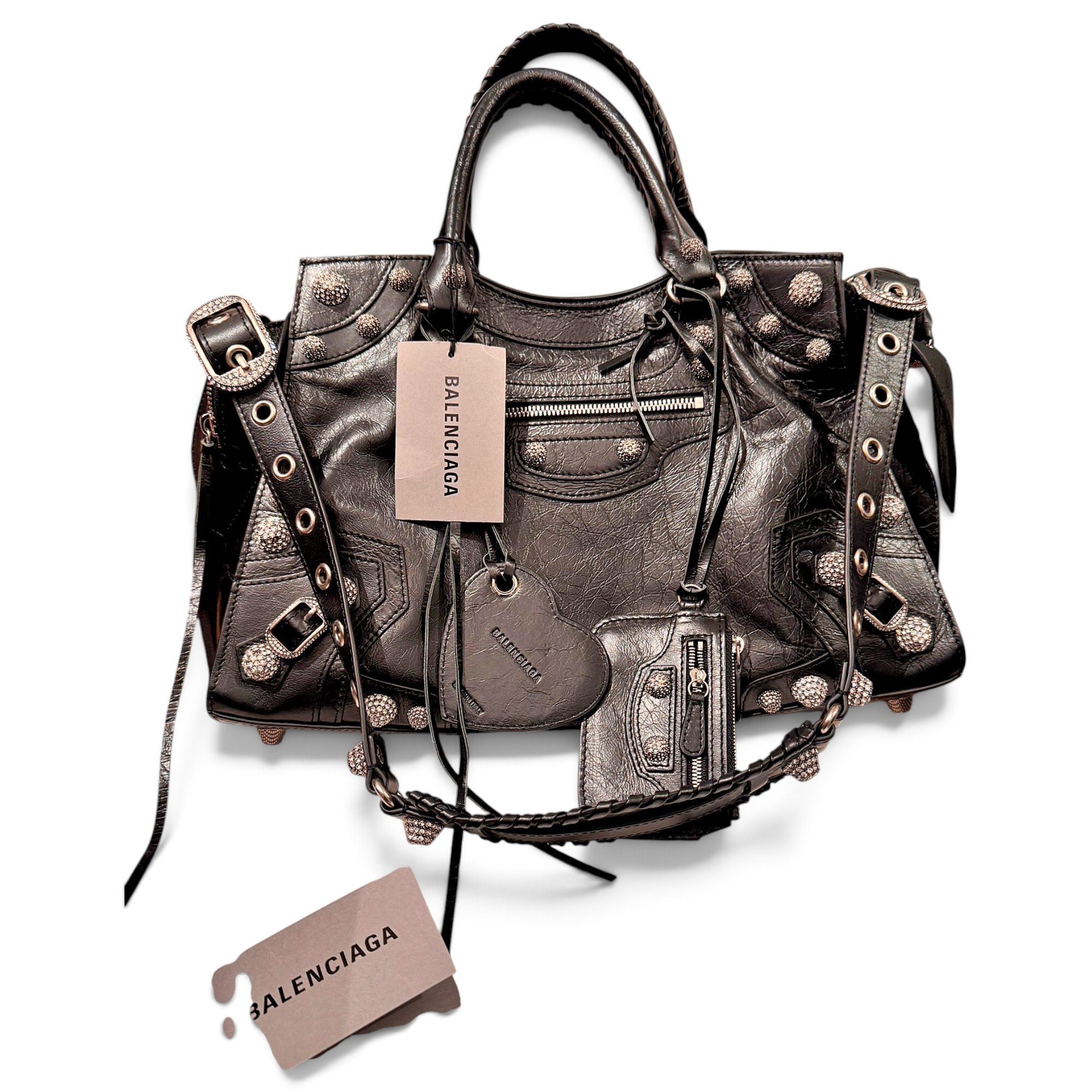 Neo Cagole City leather handbag