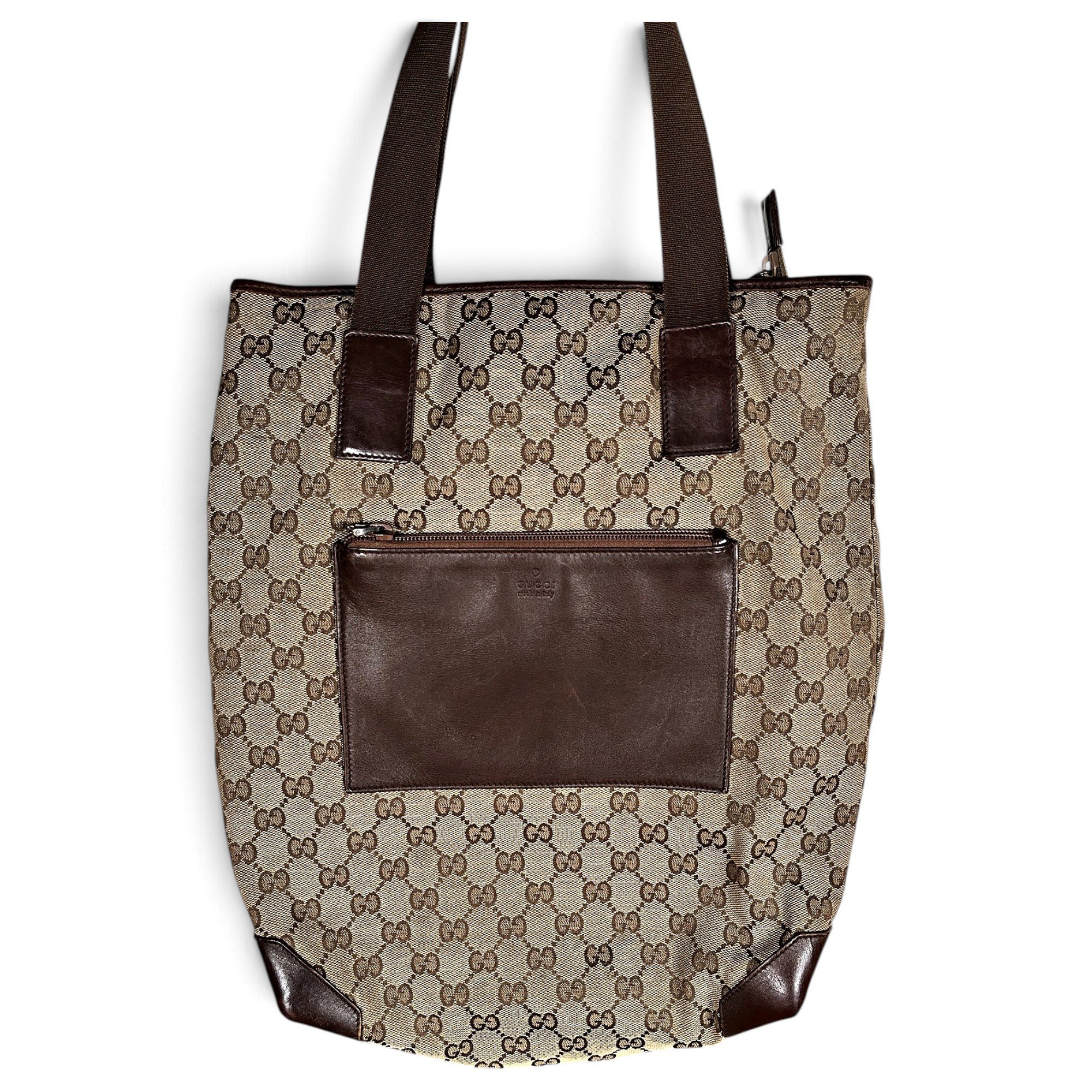 Leather tote