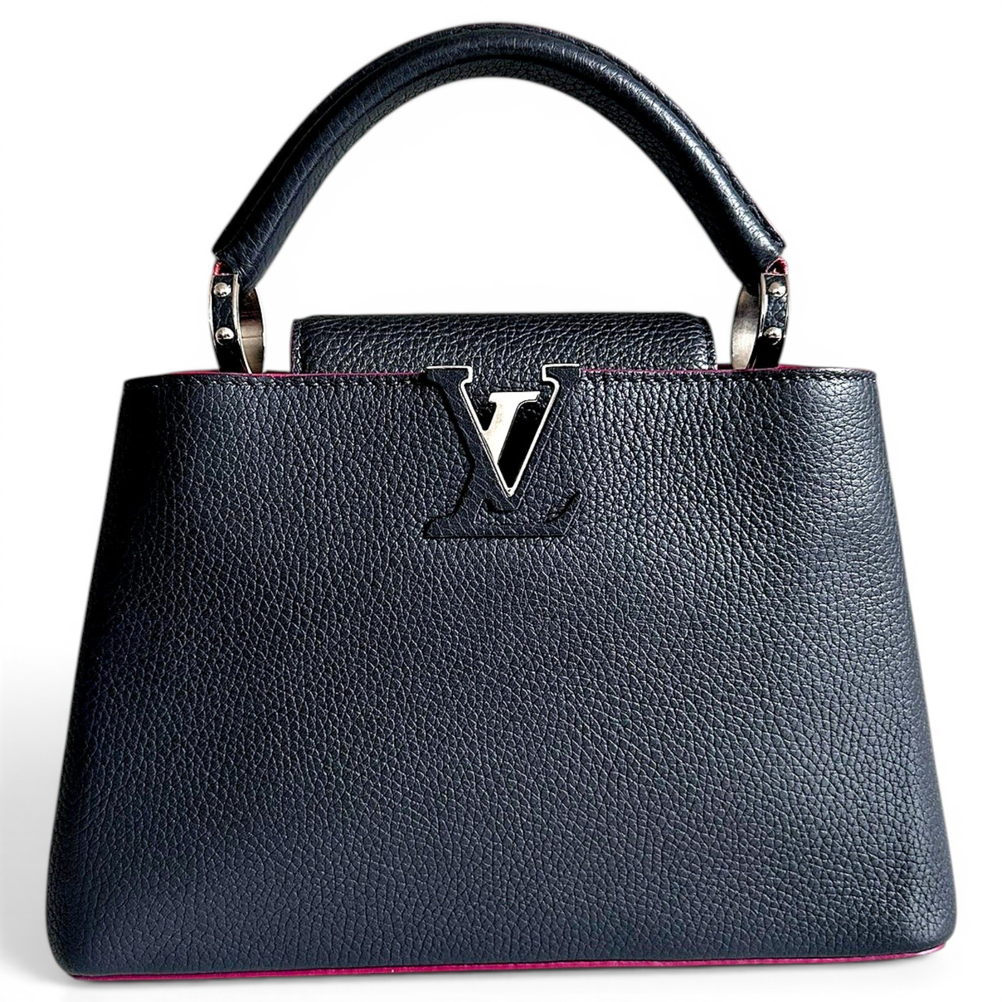 Capucines leather handbag