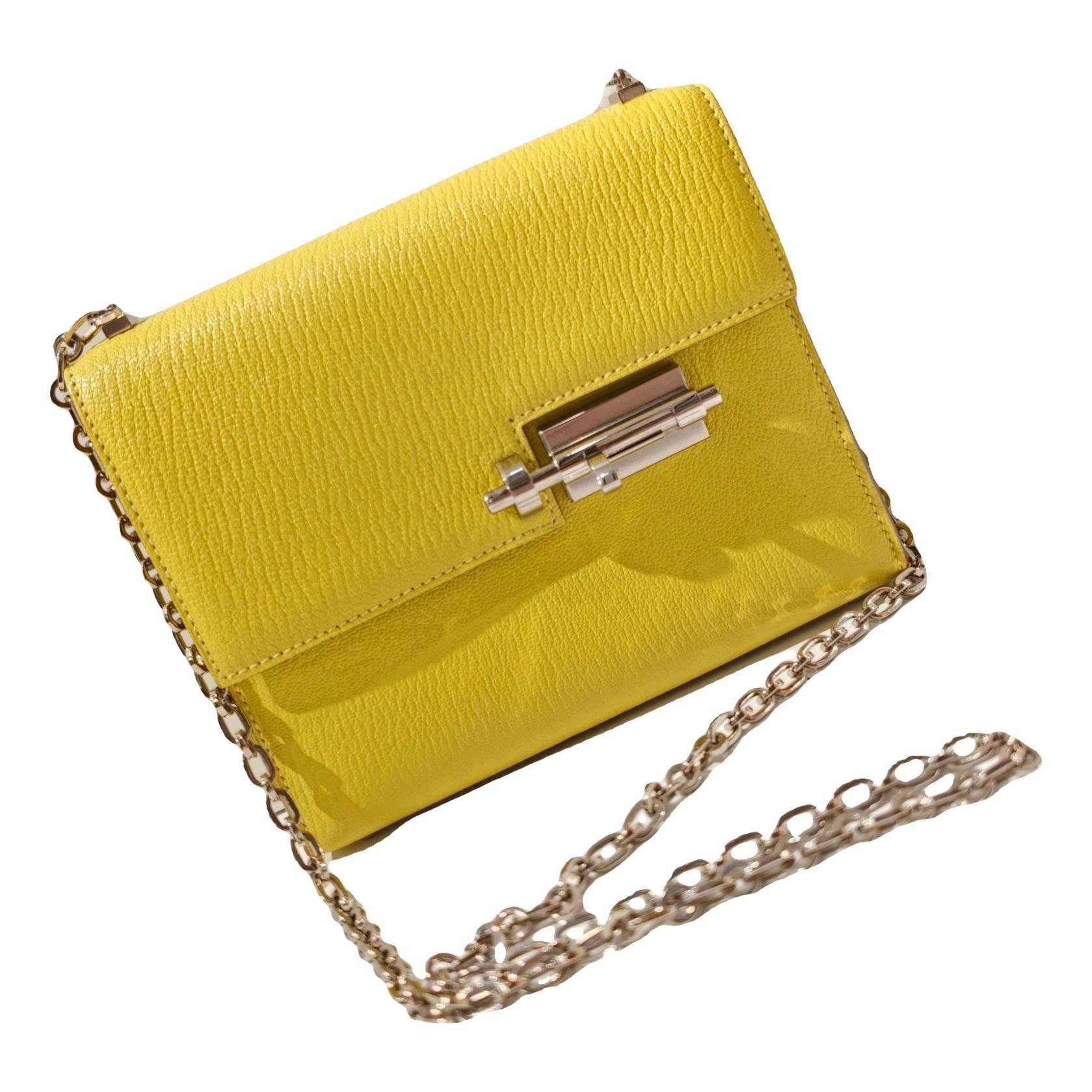 Verrou Mini leather handbag