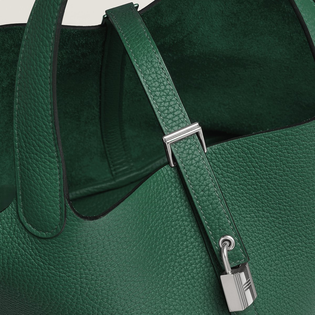 Vert Moyen Picotin Lock 22 Bag