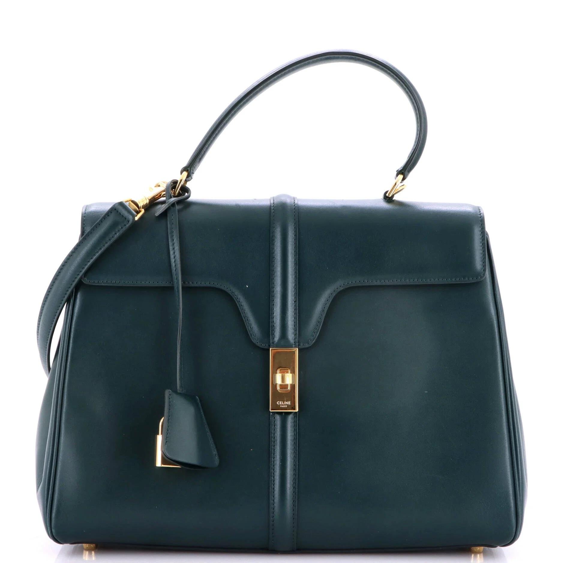 Leather handbag