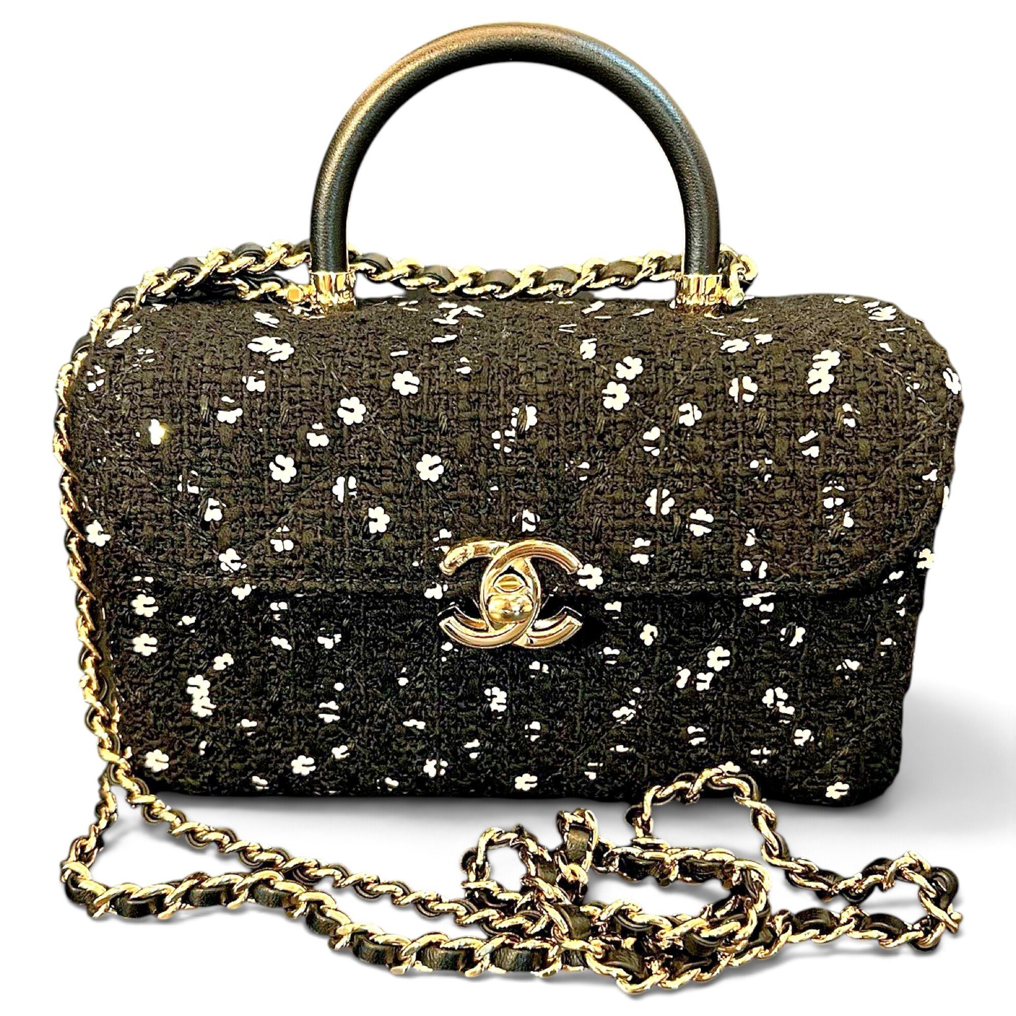 Tweed mini bag