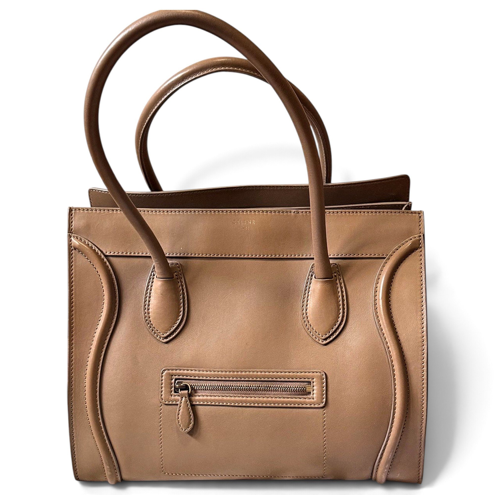 Celine Luggage leather bag