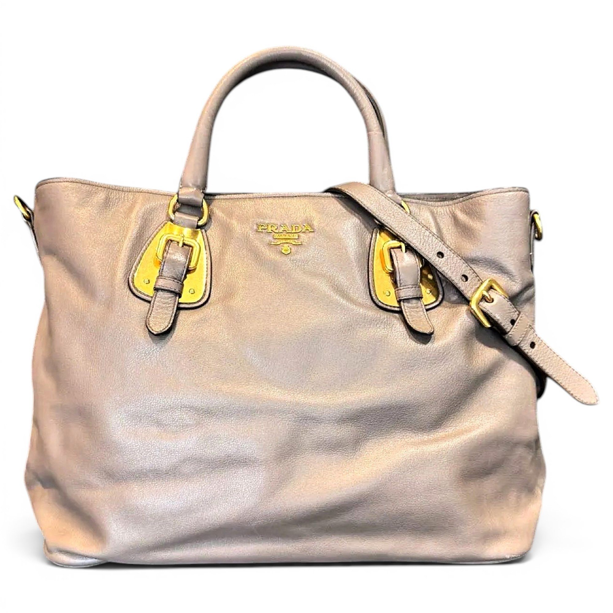 Leather handbag