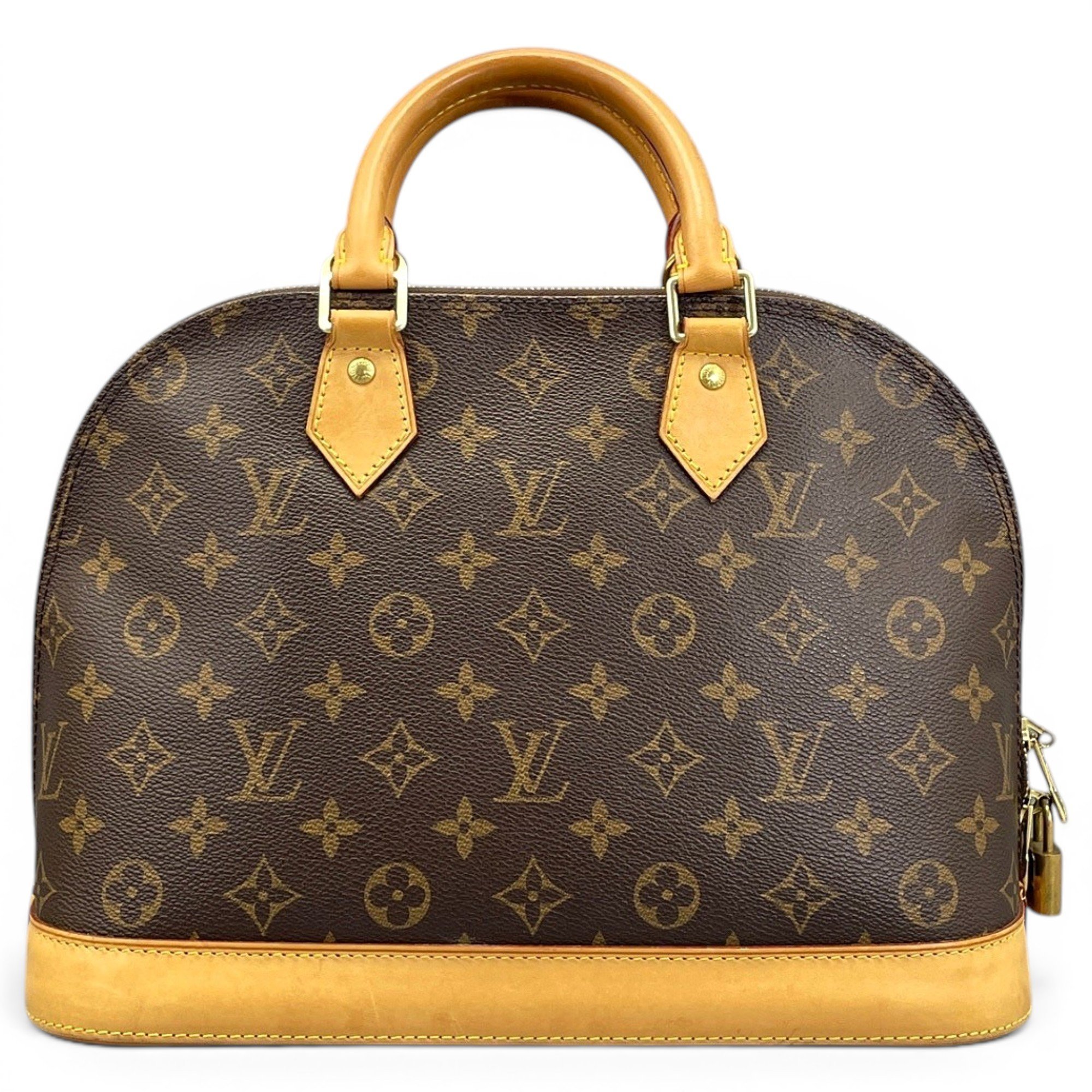 Alma leather handbag