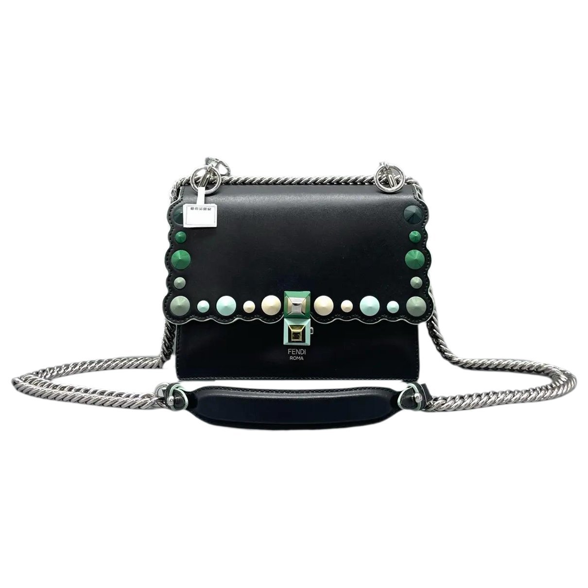 Kan I leather crossbody bag