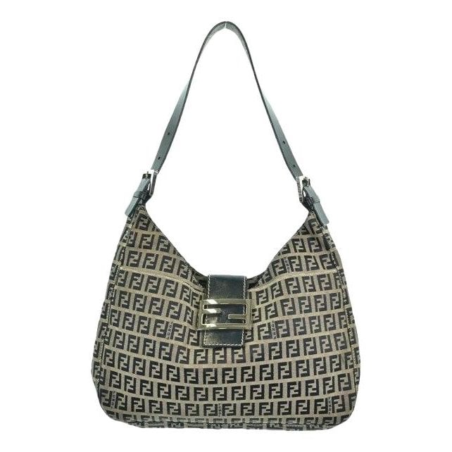 Pocket leather handbag