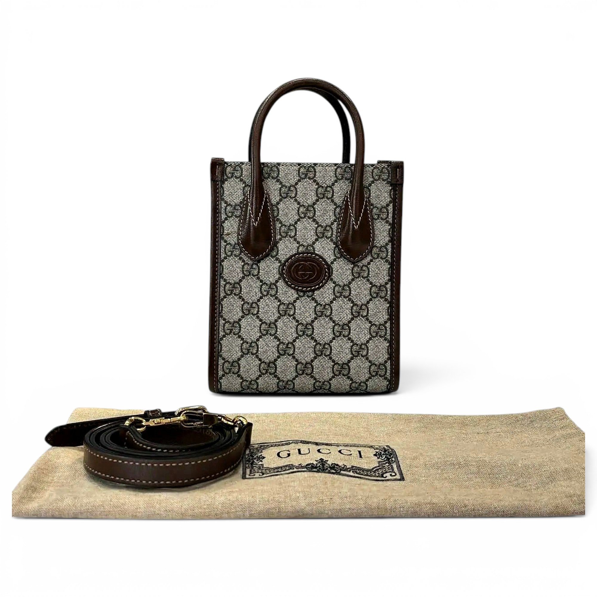 Vinyl crossbody bag
