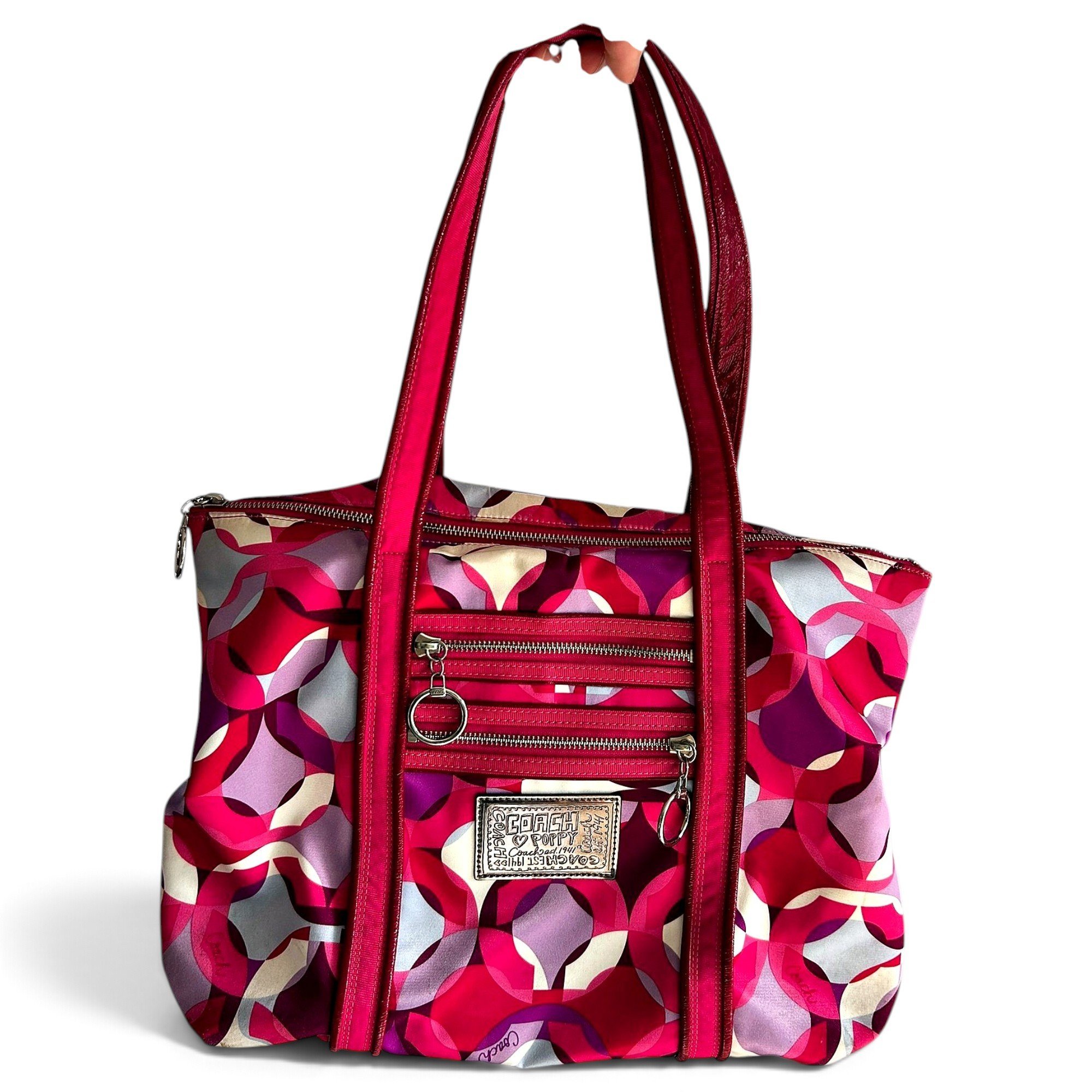 Silk handbag