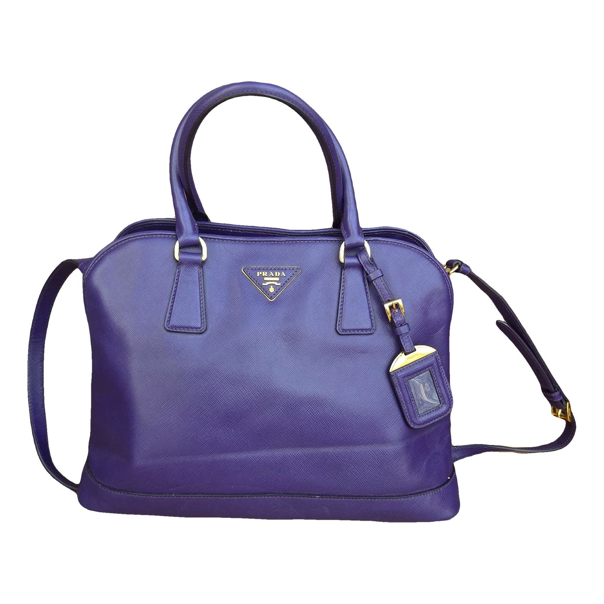 Promenade leather handbag