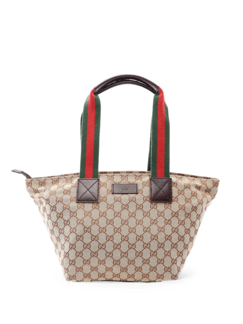 2000s GG Supreme Web-stripe tote bag