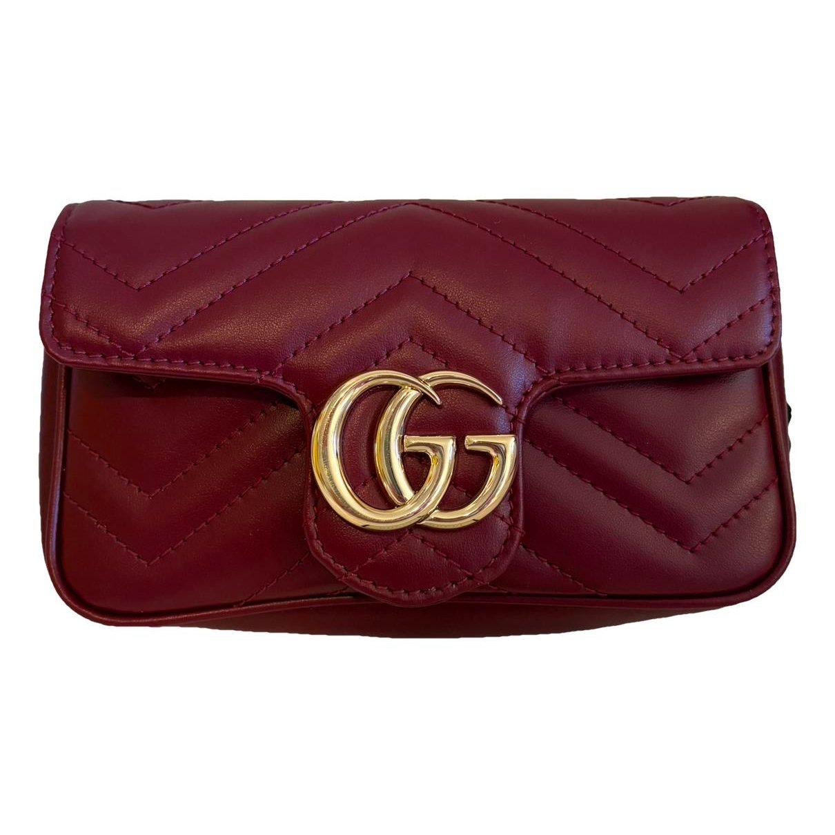 Marmont leather clutch bag