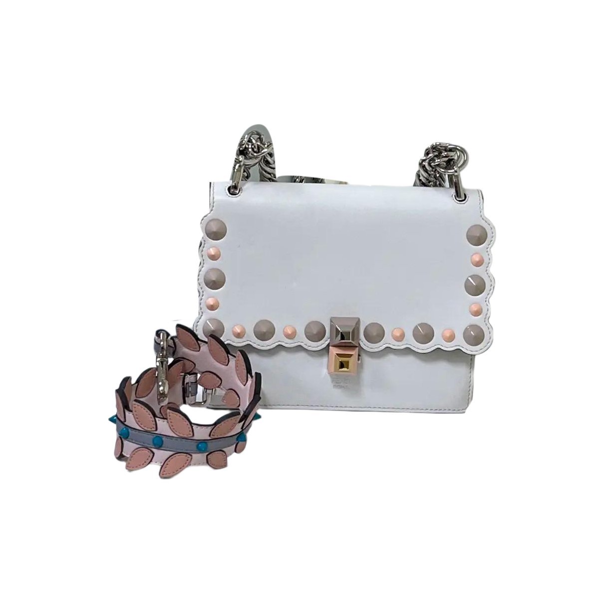 Kan I leather crossbody bag