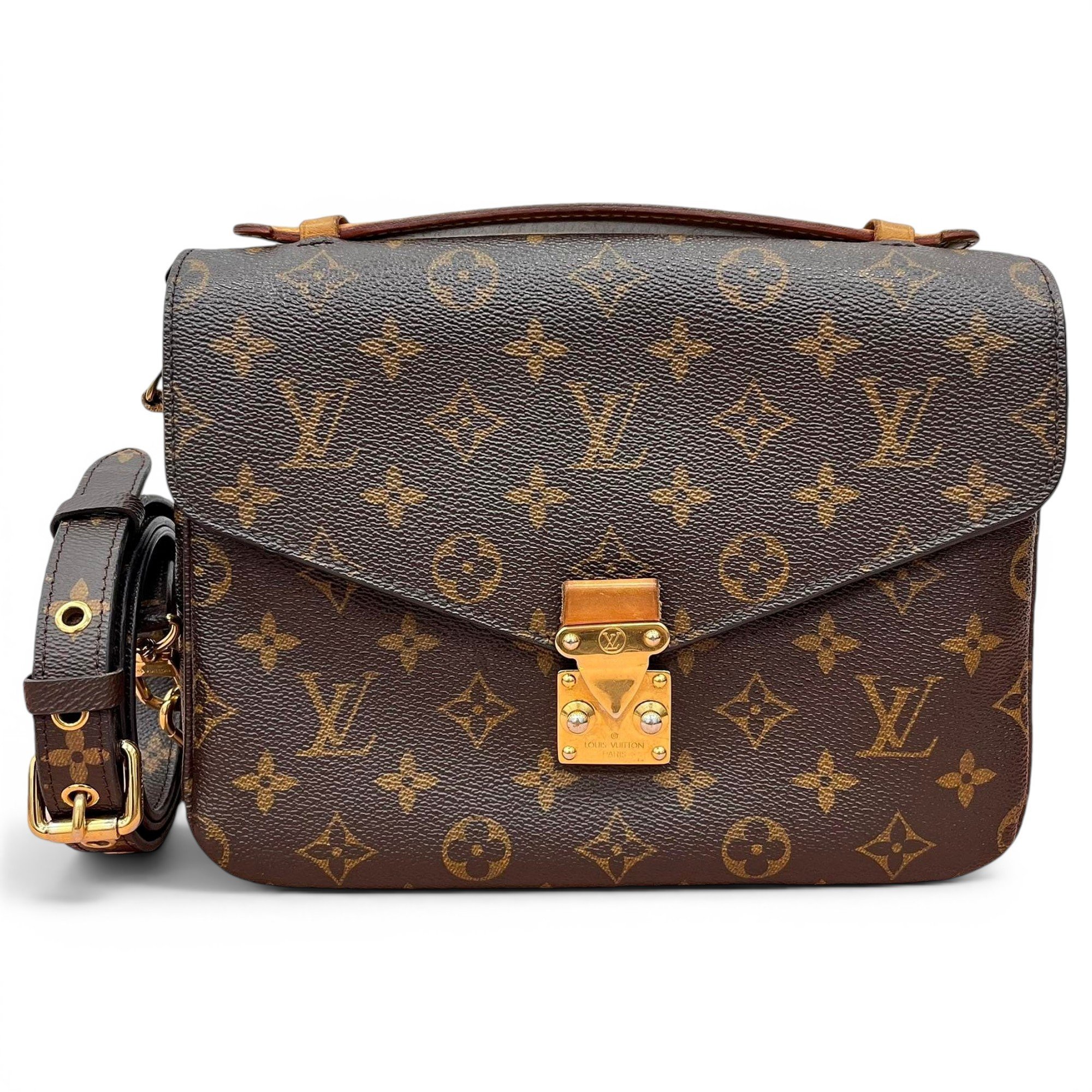 Metis leather handbag