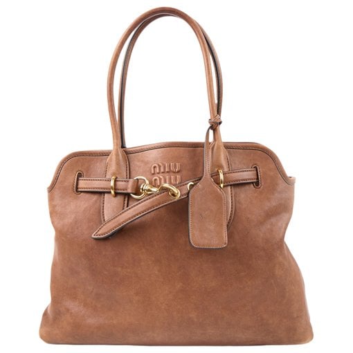 Miu Miu Aventure leather handbag