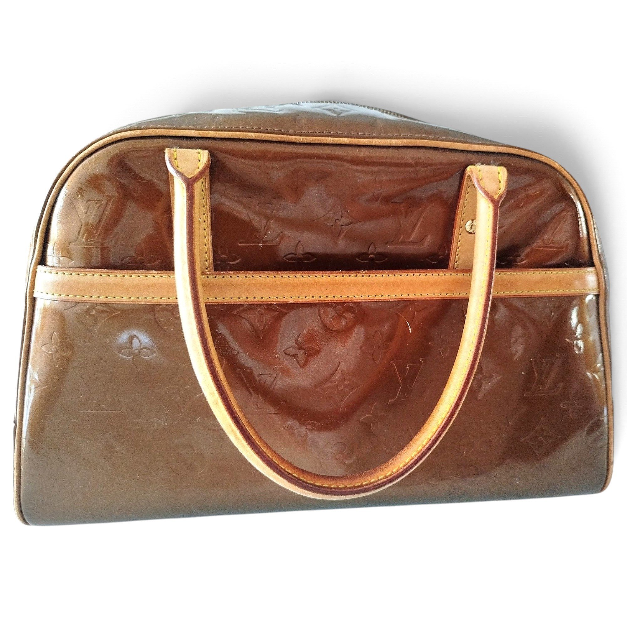 Tompkins Square patent leather handbag