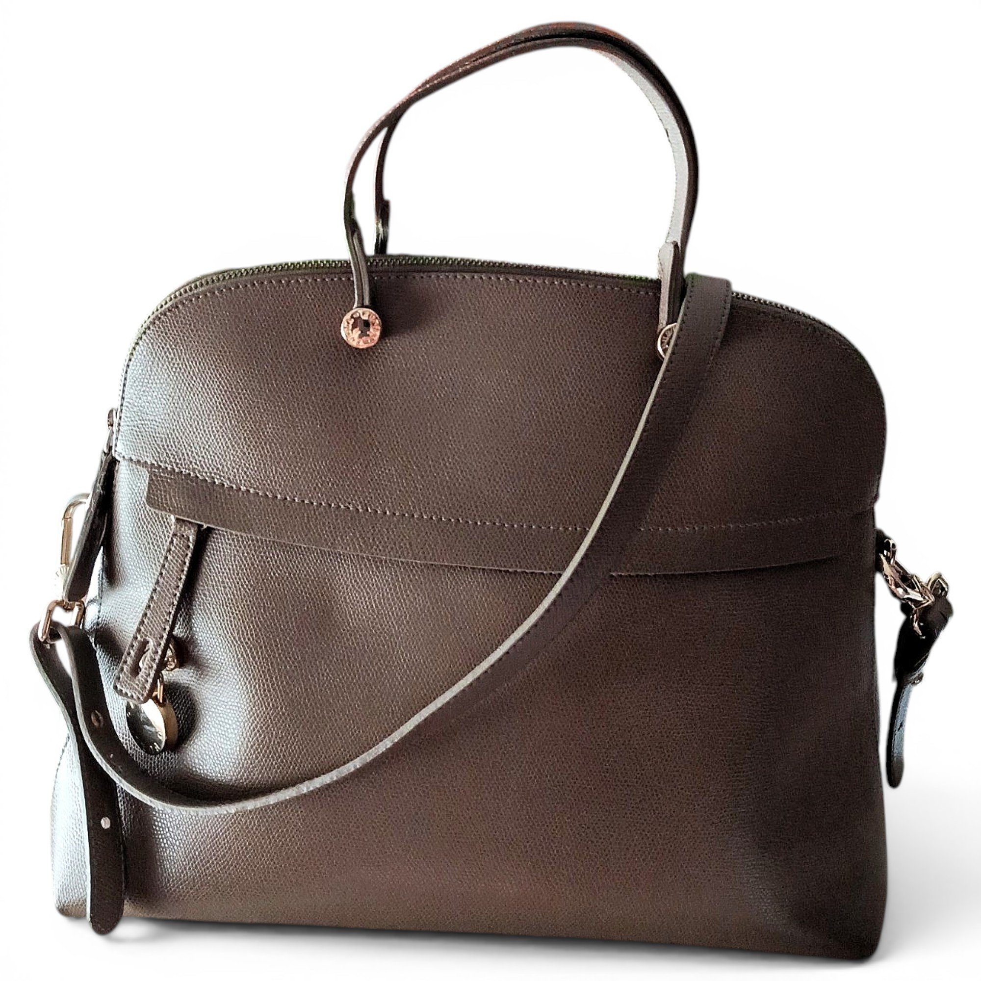 Leather handbag