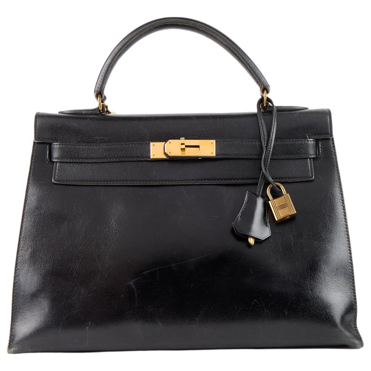 Kelly 32 leather handbag