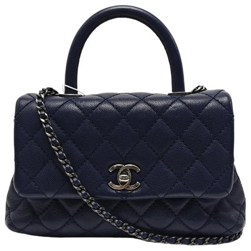 Coco Handle leather handbag