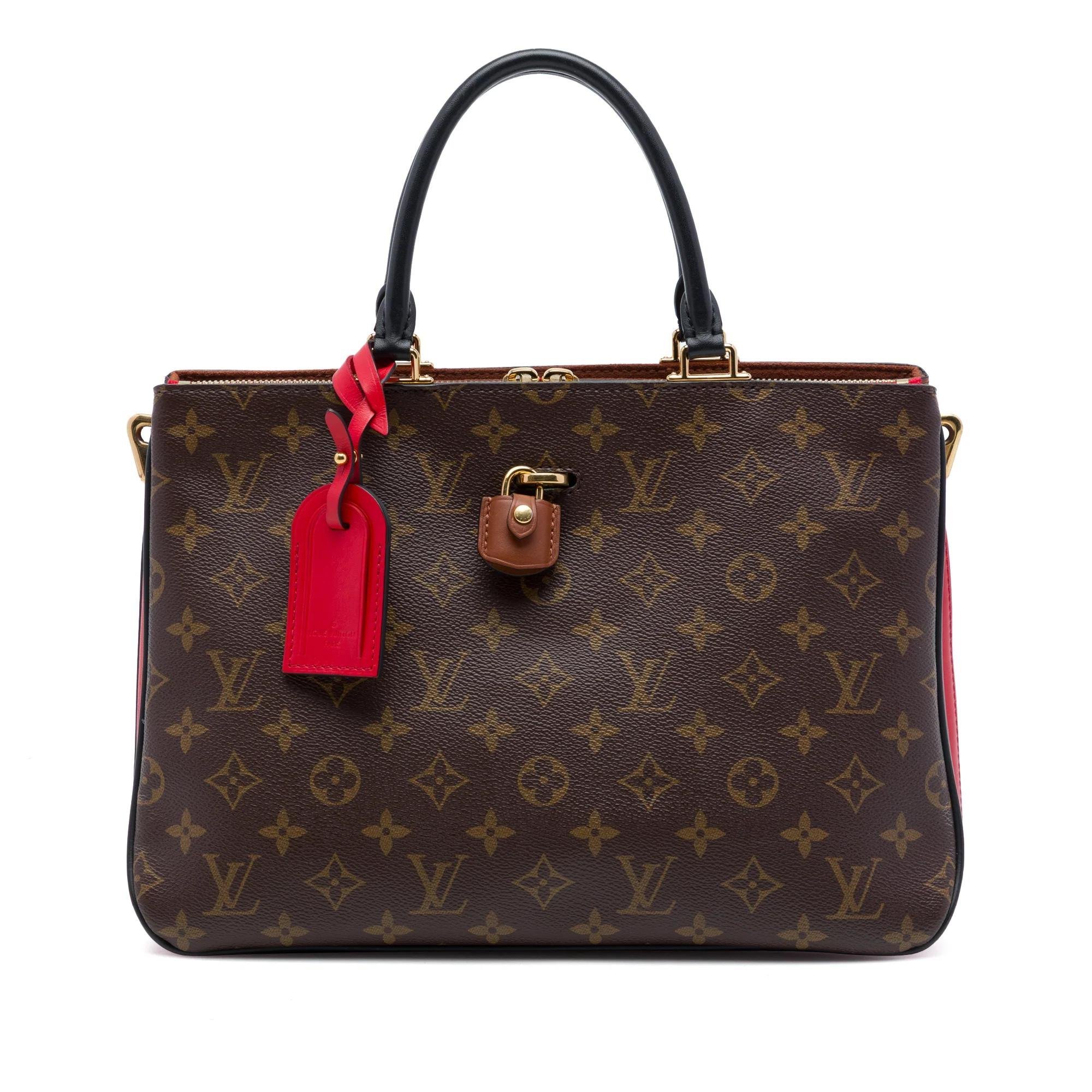 Millefeuille leather satchel