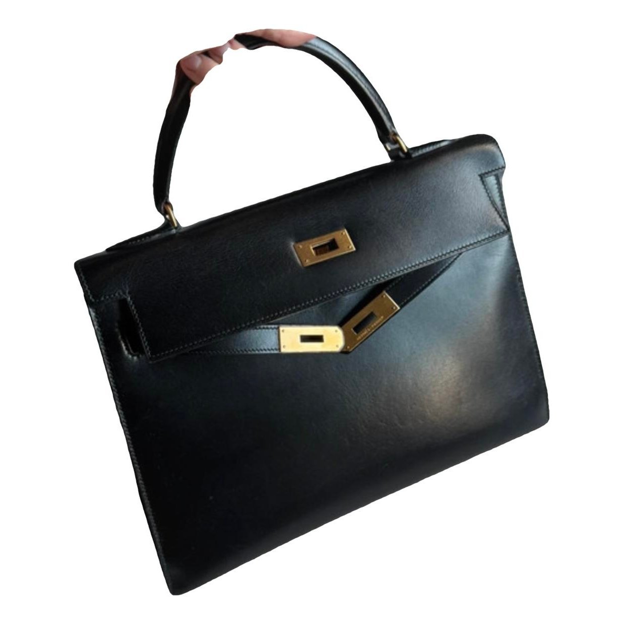 Kelly 32 leather handbag
