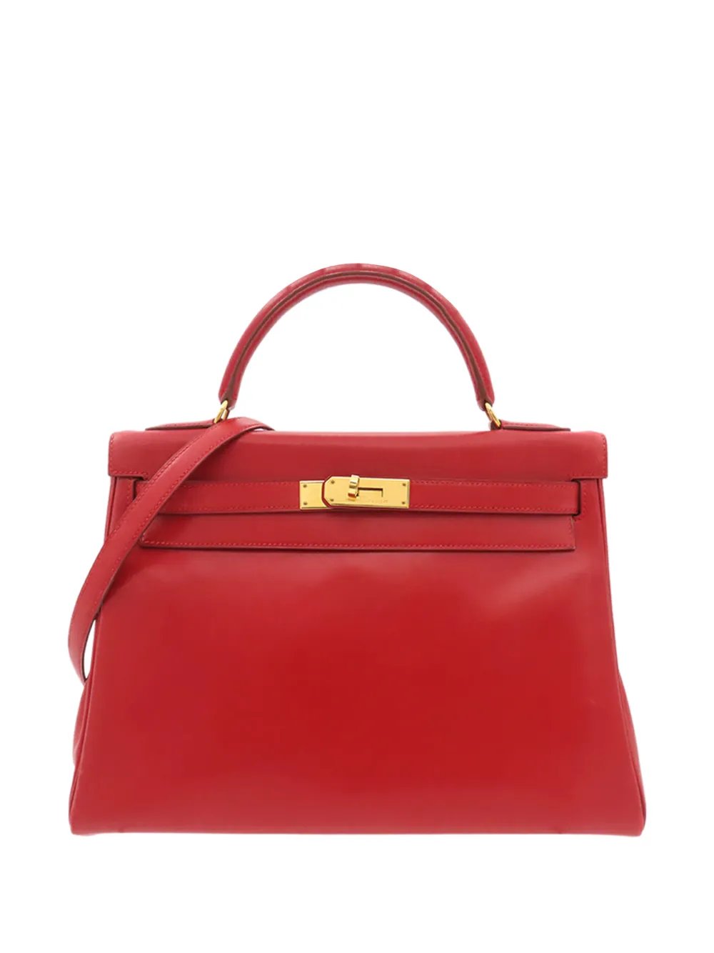 1996 Box Calf Kelly Retourne 32 satchel