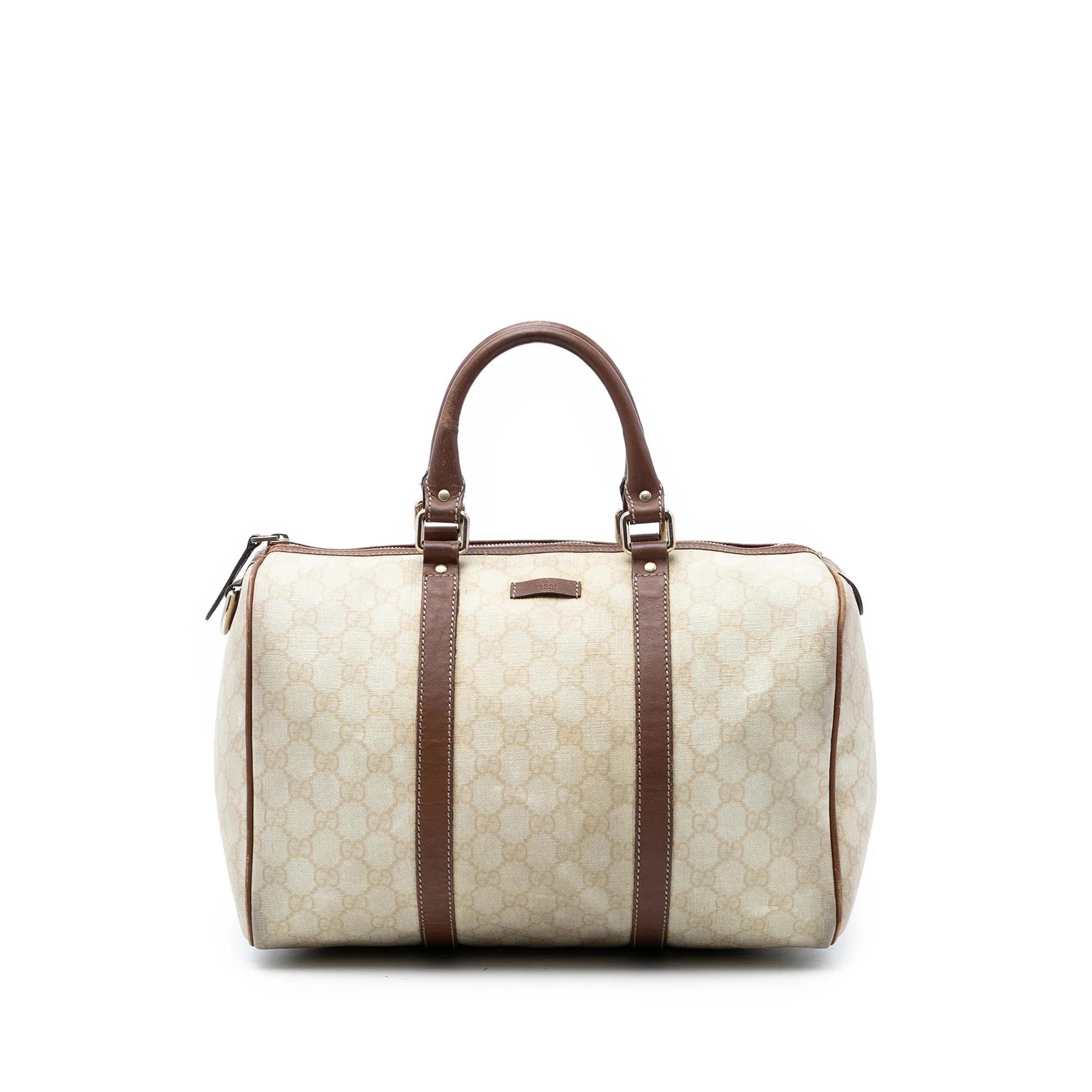 Boston leather bag