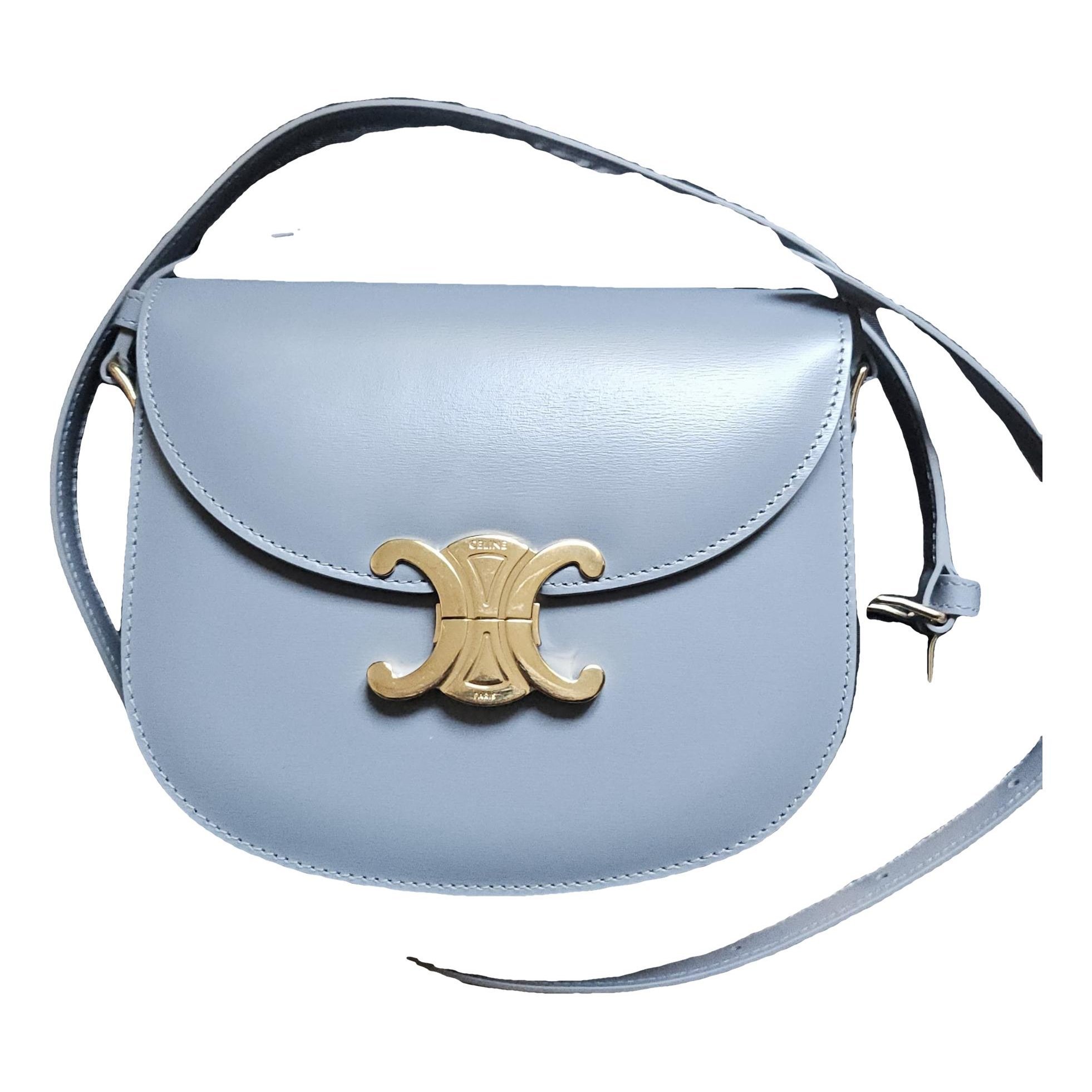 Triomphe leather crossbody bag