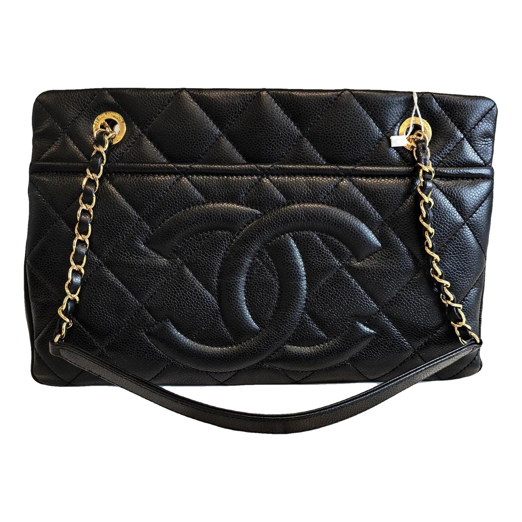 Leather tote