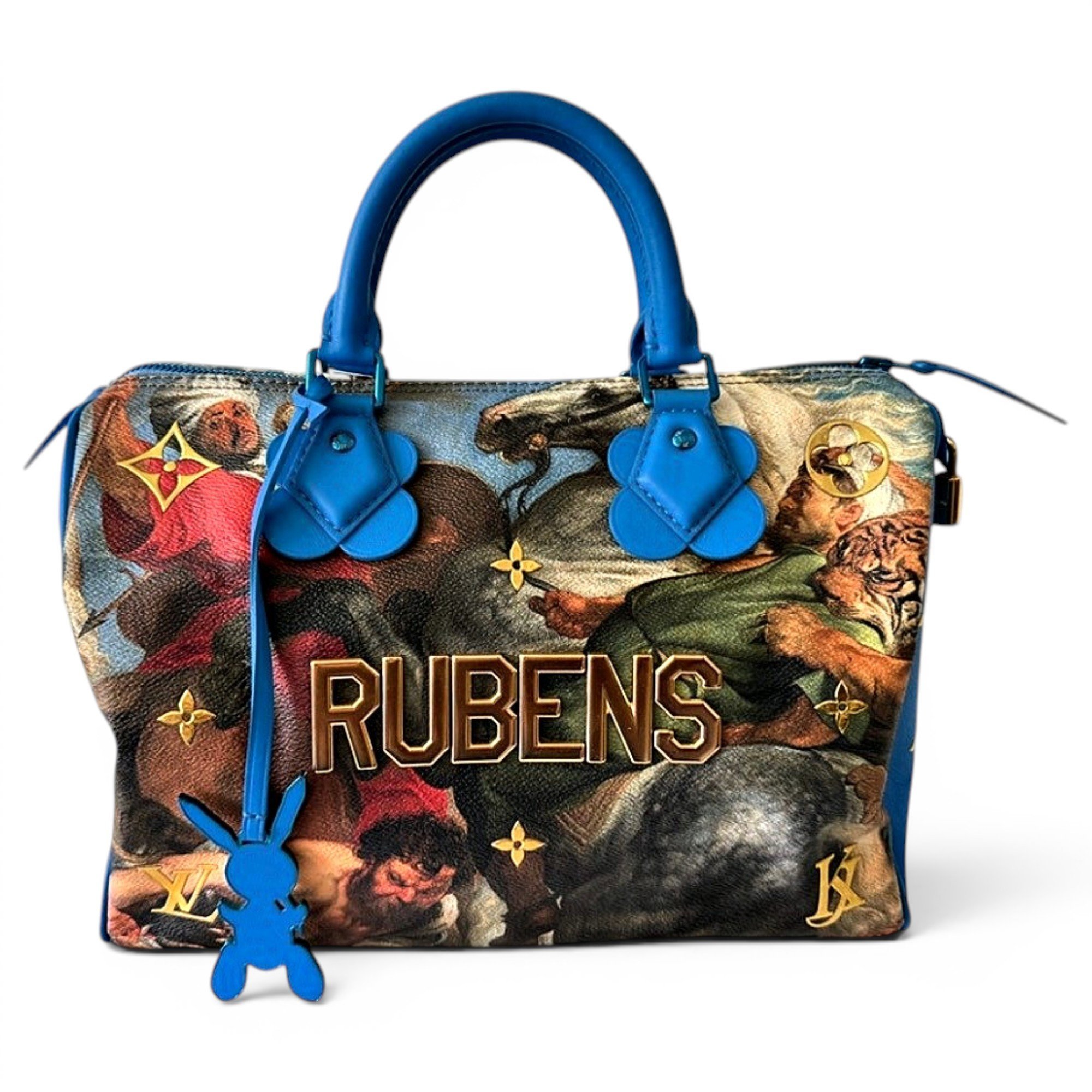 Speedy leather handbag