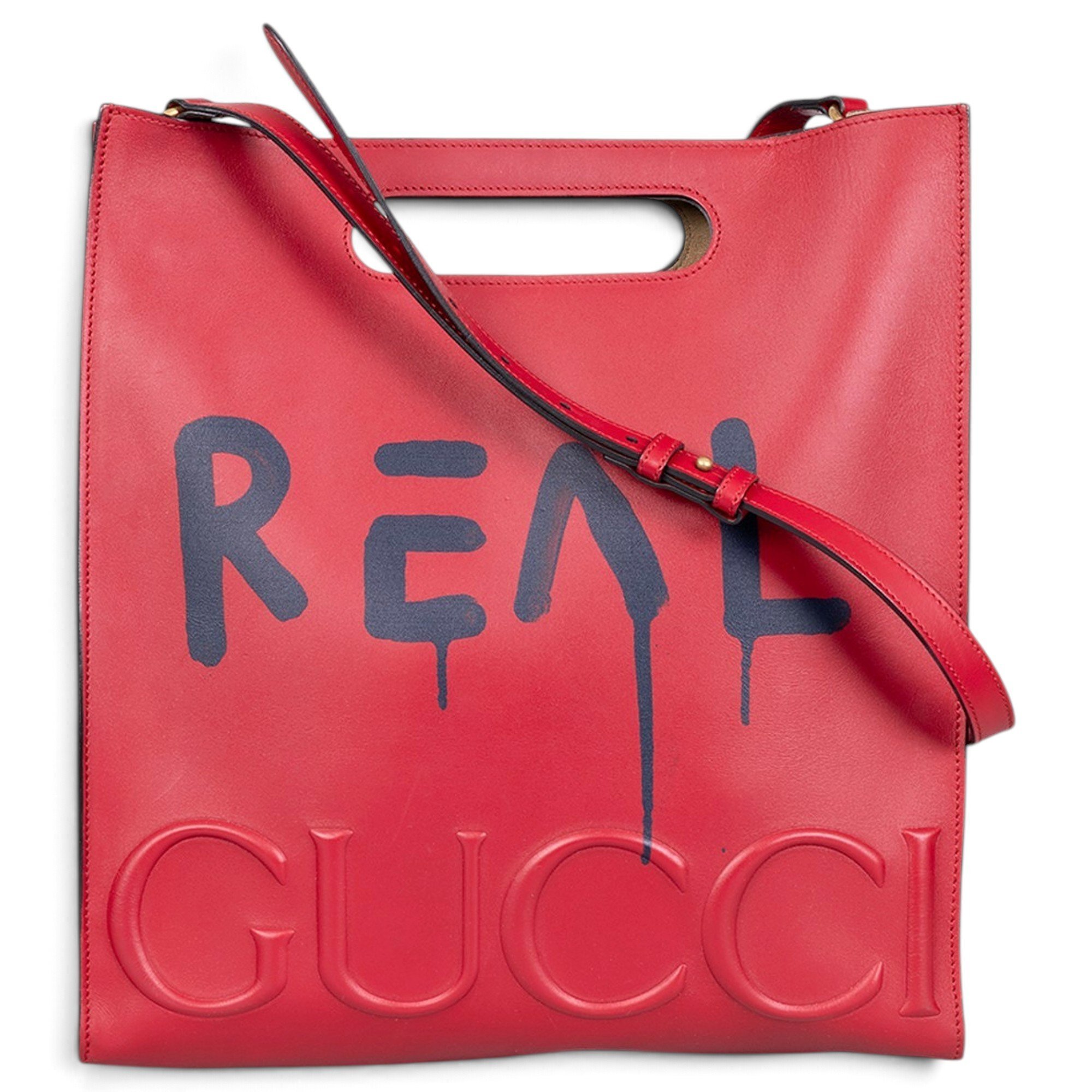 Leather handbag