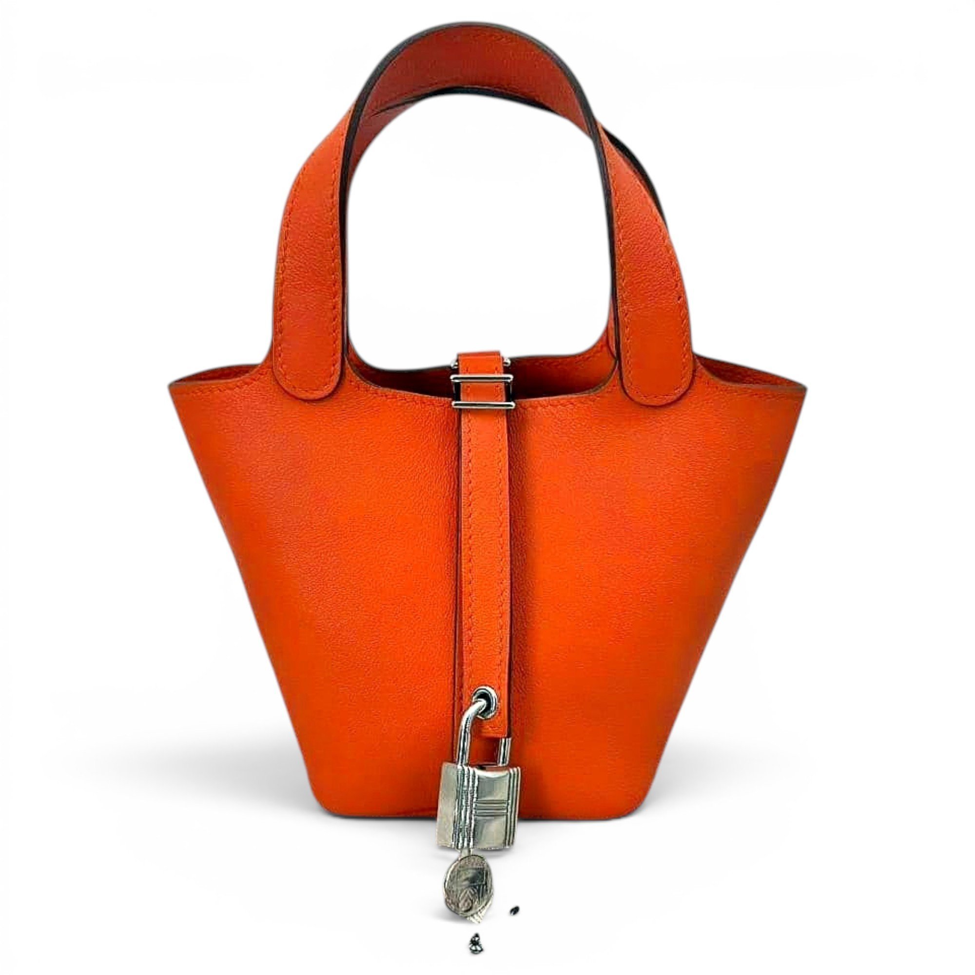 Picotin leather handbag