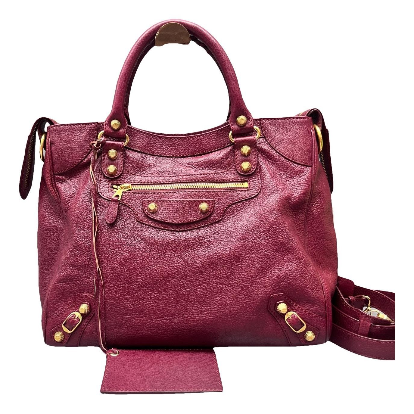 Balenciaga City leather handbag