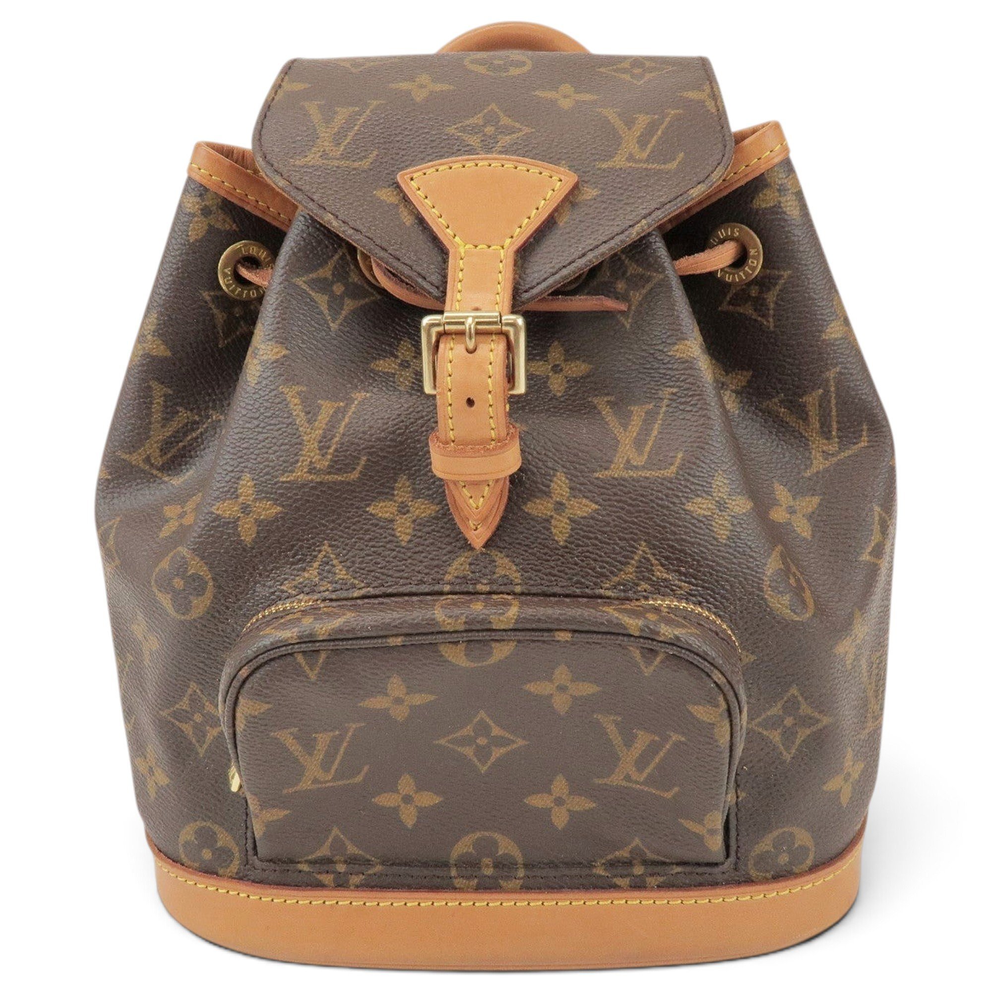 Montsouris leather backpack