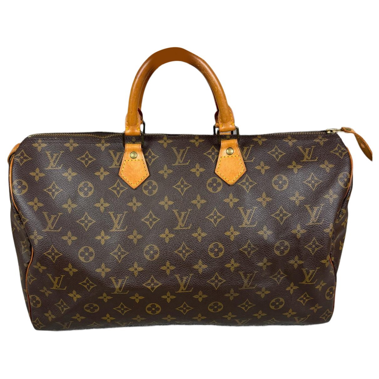 Speedy leather handbag