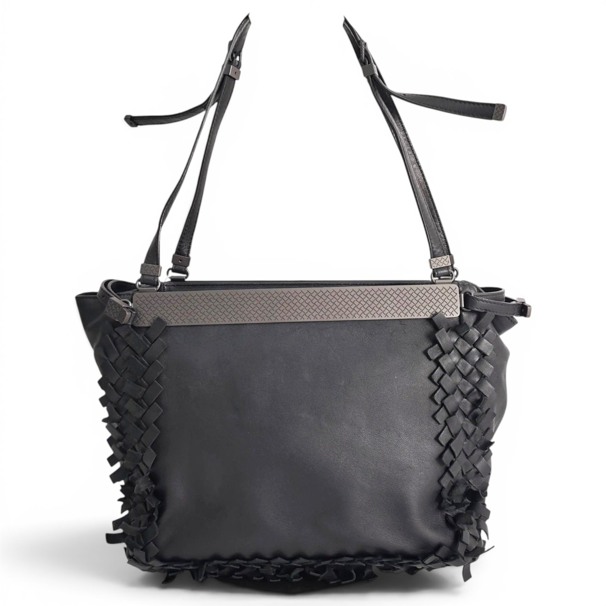 Leather handbag