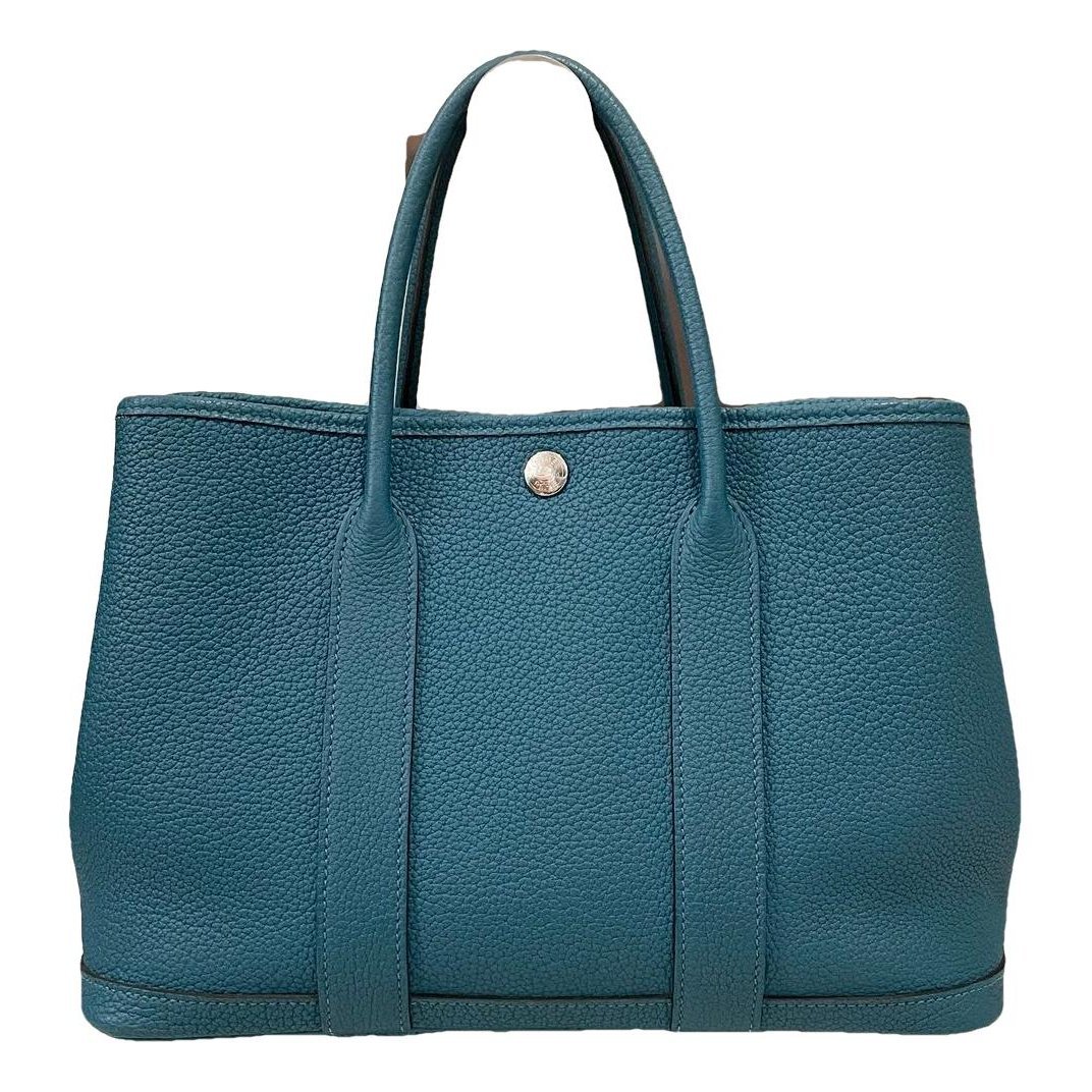 Garden Party leather handbag